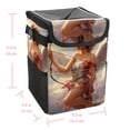 thumbnail image 5 of Cupid Foldable Car Garbage Can with Lid - Leak-proof Hanging Storage Bag Trash Bin for Car, 5 of 6
