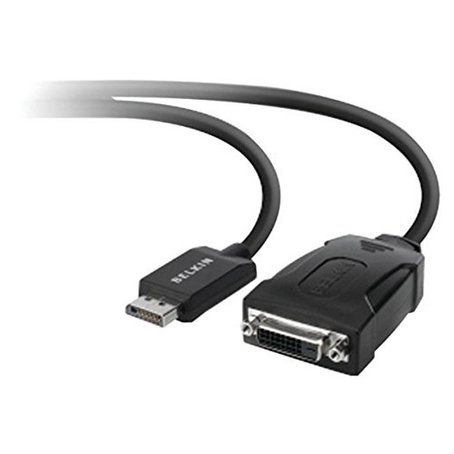 Male to Female DisplayPort to DVI Adapter