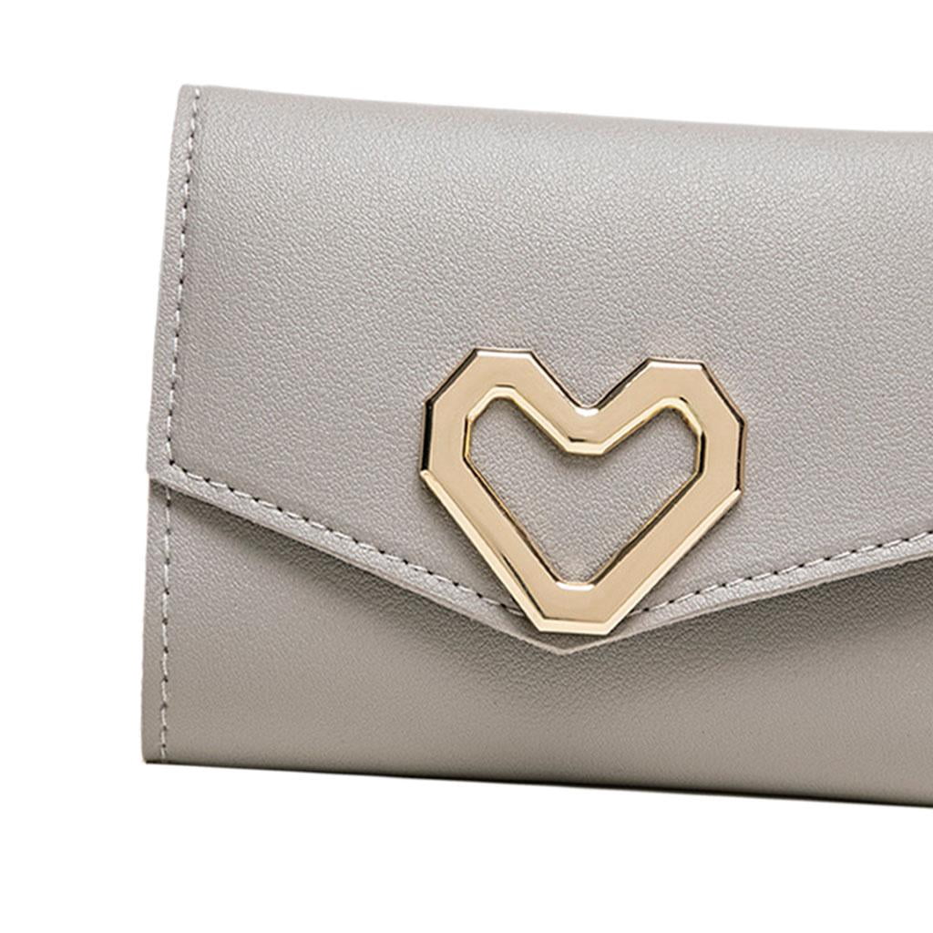 ladies trifold purse