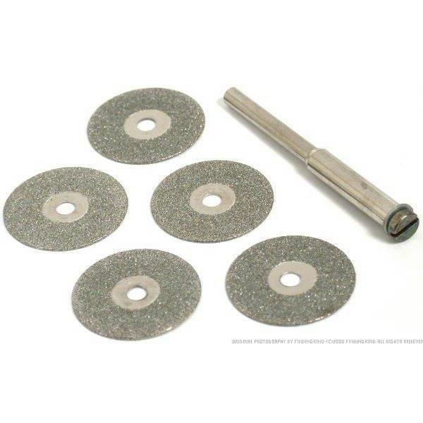 Mini Diamond Cut Off Wheel For Dremel Rotary Tool Walmart Com Walmart Com