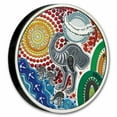 thumbnail image 3 of 2025 Australia 2 oz Silver Colorized Emu Utingat (Antiqued), 3 of 4