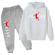 thumbnail image 3 of Conjuntos de chándal para niños, ropa para bebés, niños y niñas, trajes deportivos de moda, sudaderas con capucha y pantalones, chaqueta de marca, ropa para niños, 3 of 5