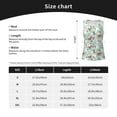 thumbnail image 4 of Uemuo Bunny And Rose Pattern Workout Tank Tops for Women Breathable Moisture-wicking tank top Sleeveless Running Loose Fit Yoga Tops Active Shirts Sports Gym Exercise, 4 of 9