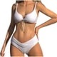 thumbnail image 2 of Traje de baño para mujer, moda, cómodo, bikini, traje de baño liso para mujer, bikinis, trajes de baño para mujer, conjuntos de bikini para mujer, trajes de baño bikini para mujer, 2 of 4