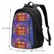 thumbnail image 5 of Balery Peace And Love Mochila con carga USB para hombre y mujer - Mochila impermeable y antirrobo para laptop con puerto USB para viajes, trabajo, 5 of 7