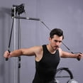 thumbnail image 4 of Tricep Rope Straight Bar Cable Machine Equipment Fitness for Handle Grip Pully Pull Rowing Machine, 4 of 9