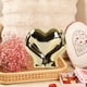 thumbnail image 5 of Uuiauoio 2 pcs Ceramic Hand Gesture Statue with Heart Figurine Table Decor Sculpture for Home Office Study Room Abstract Heart Hands Ornament for Living Room Decoration, 5 of 6
