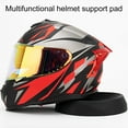 thumbnail image 3 of Happy Date Portable Motorcycle Helmet Mount, Helmet Mount, Duty Pad, Donut Ring for Motorcycle, Motorbike, ATV, Scooter and Snowmobile Helmets, 3 of 9