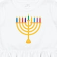 thumbnail image 4 of Inktastic Hanukkah Menorah Candles Girls Toddler Dress, 4 of 5