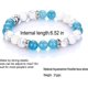 thumbnail image 3 of Pulsera elástica de cristal curativo de piedra natural de 8 mm para la ansiedad St, 3 of 5