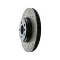 thumbnail image 4 of StopTech 2011-2013 BMW 535i / 2012-2016 BMW 640i Slotted & Drilled Front Right Brake Rotor, 4 of 5
