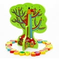 thumbnail image 2 of de juguetes educativos de para , cordón de , para ensartar árboles, juguete bebés Yotijar Juguetes de madera, 2 of 4