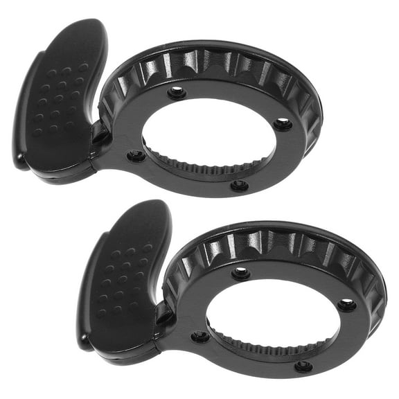 Hytrove 2Pcs Black Ergonomic Thumb Throttle for Electric Scooter Enthusiasts