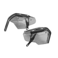 thumbnail image 1 of 2 deflectores de viento universales para manillar de motocicleta. Marrón y negro, 1 of 8