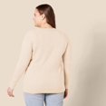 thumbnail image 2 of walmart Essentials Womens Classic-fit Soft-Touch Long-Sleeve Crewneck Sweater, 2 of 5