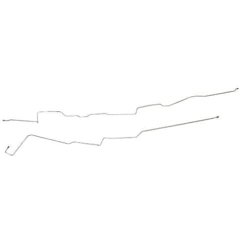 2004-08 Ford F-150 Ext Cab/Short Bed 6.5ft, Pickup Truck, Intermediate Brake Lines 2pcs TIN0441SS