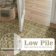 thumbnail image 4 of 5x7 Washable Area Rug, Non-Slip, Stain-Resistant Low-Pile Vintage Neutral Traditional Rug for Dining Room, Living Room, office, Bedroom -Olive Green, 4 of 5
