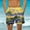 03Multicolor, variant on Men's Swim Trunks Summer Inseam Compression Beach Swim Shortsprinted Quick Dry Casual Bathing Swimwear with Pockets