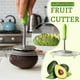 thumbnail image 5 of Cortador multifuncional de acero inoxidable, cuchara descorazonadora, herramienta para partir frutas, ayudante de cocina, 5 of 5