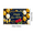 1A, variant on Navy Blue and Gold Happy Birthday Banner with Crown Stars Balloons Roses and Champagne Glasses Background for Birthday Party Decorations Photography Props Celebrations Event Backdrop Party Supplies