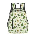 thumbnail image 3 of Balery Green Avocado Lightweight Backpack for Men and Women - Durable and Water-Resistant, Ideal for School, Work, Travel, and Everyday Use, 3 of 9