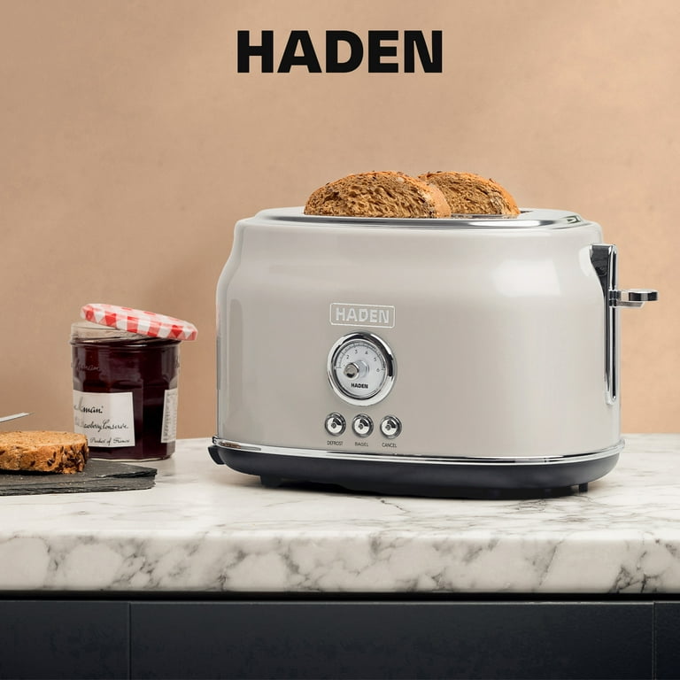 Haden, 2-Slice Toaster, Dorset Putty, Extra Wide Slots - Walmart.com