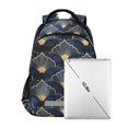 thumbnail image 7 of FORMRS Unisex Backpack Elementary School Travel Bookbag with Reflective Stripes, Elegance Art Pattern, 7 of 7