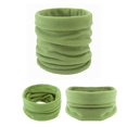 thumbnail image 3 of Prolriy Neck Gaiters for Men Autumn and Winter Scarf for Warmth Men and Women's Casual Double Versatile Outdoor Solid Color Sleeve Head and Neck Cover Neck Scarf for Women Neck Warmer Green, 3 of 4