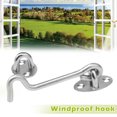 thumbnail image 2 of IKemiter Cabin Hook Eye Latch Stainless Steel Hardware Hook Gate Door Swivel Window, 2 of 7