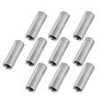 thumbnail image 4 of Coupling Nut, 304 Stainless Steel Strong Rustproof Round Connector Nut  For Repair, 4 of 8
