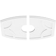 thumbnail image 2 of 24"W x 16"H x 5"ID x 13"C x 1"P Kailey Architectural Grade PVC Contemporary Ceiling Medallion, Two Piece, 2 of 4