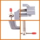 thumbnail image 3 of Durable Aleación De Aluminio Miniatura Mini Joyeros Hobby Abrazadera En Banco De Mesa Tornillo De Banco Herramienta Tornillo De Banco Cateissary TO004168-00, 3 of 7