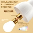 thumbnail image 4 of LED Desk Lamp 2 Outlets Power Strip with 2 USB Ports/1 Type-C, 3‑Level Adjustable Color Temperature Desk Lamp (E27 Replaceable), Perfect for Office, Reading & Bedside Lighting 10FT, 4 of 7
