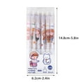 thumbnail image 2 of ufehgfjh,6 Boxed Press Gel Pen Press Type Office Pen Student Test Pen Black Water Pen (2ml), 2 of 3
