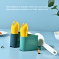 thumbnail image 4 of Zeus1 Set Rice Spoon Holder Detachable Dustproof PP Smooth Stand Rice Paddle Scooper Rack for Kitchen, 4 of 6