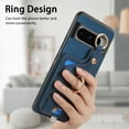 thumbnail image 3 of TECH CIRCLE For Google Pixel 6 Case,PU Leather Slim Case with 360°Rotation Finger Ring Kickstand Camera Protector Protective Magnetic Car Mount Cover for Google Pixel 6 5G 6.4" 2021,Blue, 3 of 8
