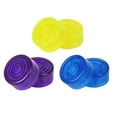 thumbnail image 3 of FRCOLOR pedal topper 12 Pcs Guitar Effect Footswitch Topper Foot Nail Pedal Topper Anti-Slip Colorful Protection for Guitar Pedal Effect (Random Color),0.94"X0.94"X0.47", 3 of 4