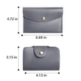 thumbnail image 3 of SENDEFN Women Fashion Handbags Tote Bags PU Leather Shoulder Bags Top Handle Satchel Purse Set 3pcs, 3 of 8