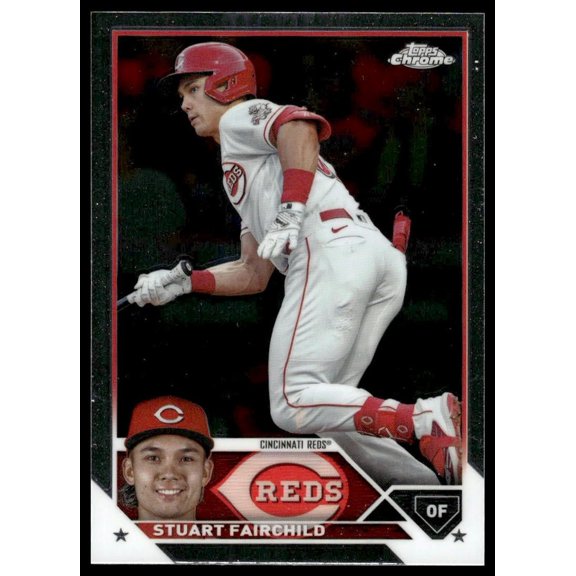 2023 Topps Chrome Cincinnati Reds Stuart Fairchild #USC205 Baseball Card