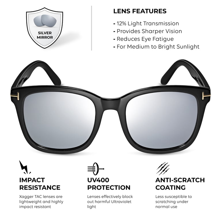 Women Polarized Square Sunglasses UVProtection Glare-Blocking Lightweight Womens Polarized Anti Glare Large Square Sunglasses UV400  main image 3