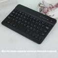 thumbnail image 4 of Teclado recargable inalámbrico compatible con Bluetooth 3.0 para tableta/teléfono (B Hugtrwg Nuevos Originales, 4 of 9