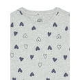 thumbnail image 3 of Wonder Nation Girls Kid Tough Tee with Short Sleeves, Sizes 4-18 & Plus, 3 of 4