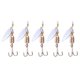 thumbnail image 1 of 5 uds Spinner señuelos de pesca 7,2 cm-10g Metal con anzuelos para pescar Afortunado Sencillez, 1 of 4