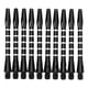 thumbnail image 1 of 10pcs Dart Shafts Aluminum Alloy Replacement Thread Dart Stems with Locking Hole for Indoor Activity Black, 1 of 4