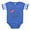 Royal Blue, variant on CafePress - Ladybug Zoe - Cute Infant Baby Football Bodysuit