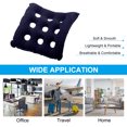 thumbnail image 6 of Uxcell Inflatable Seat Cushion, Portable Chair Cushion for Office Chairs, Blue, 6 of 6