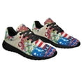 thumbnail image 6 of God Bless America Print Sneakers Lightweight Comfortable Running Shoes for Men Women Black Size 7, 6 of 7