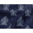 thumbnail image 4 of oneOone Viscose Jersey Fabric Leaves & Tree Block Print Sewing Fabric BTY 60 Inch Wide, 4 of 5