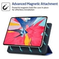 thumbnail image 3 of New iPad Pro 11 Case 2020 with Hard Back Cover -Transparent Lightweight Stand Case with Auto Sleep/Wake Feature BLUE, 3 of 8