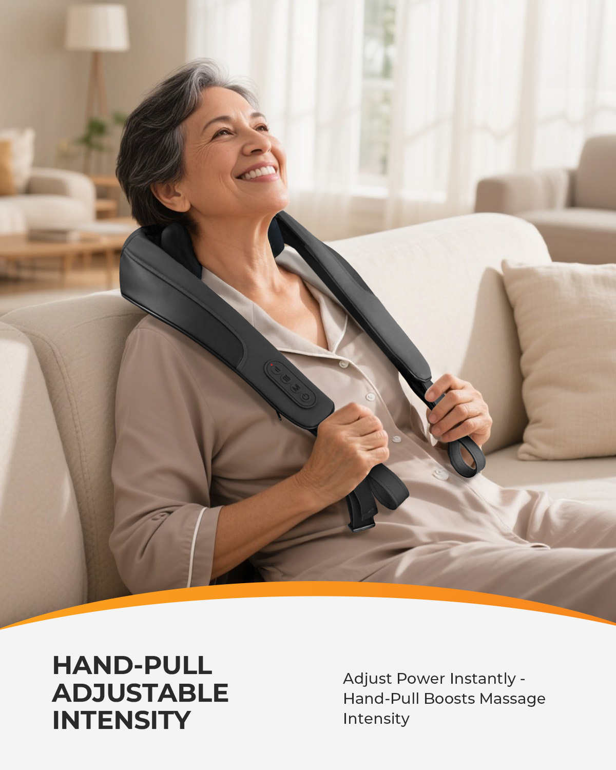CooCoCo Cordless Neck Massager with Heat photo 7
